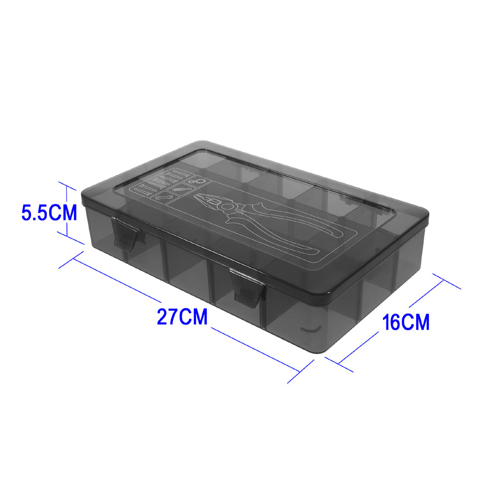 Detachable 15 Grids Plastic Storage Case Organizer for Screws Beads Gadgets Etc