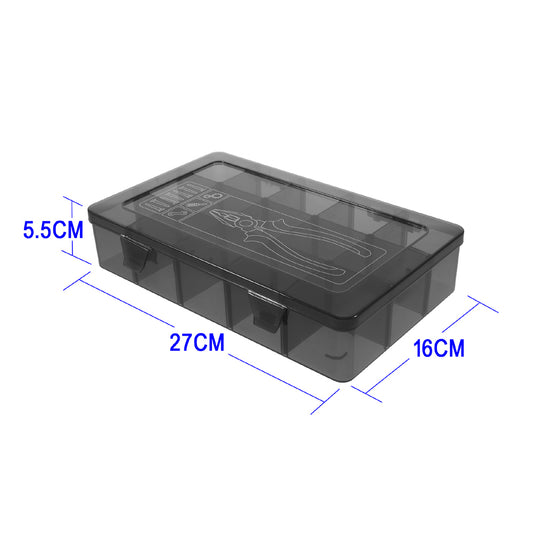 Detachable 15 Grids Plastic Storage Case Organizer for Screws Beads Gadgets Etc