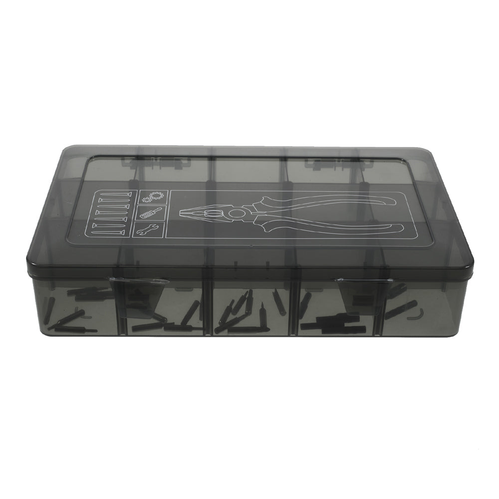 Detachable 15 Grids Plastic Storage Case Organizer for Screws Beads Gadgets Etc