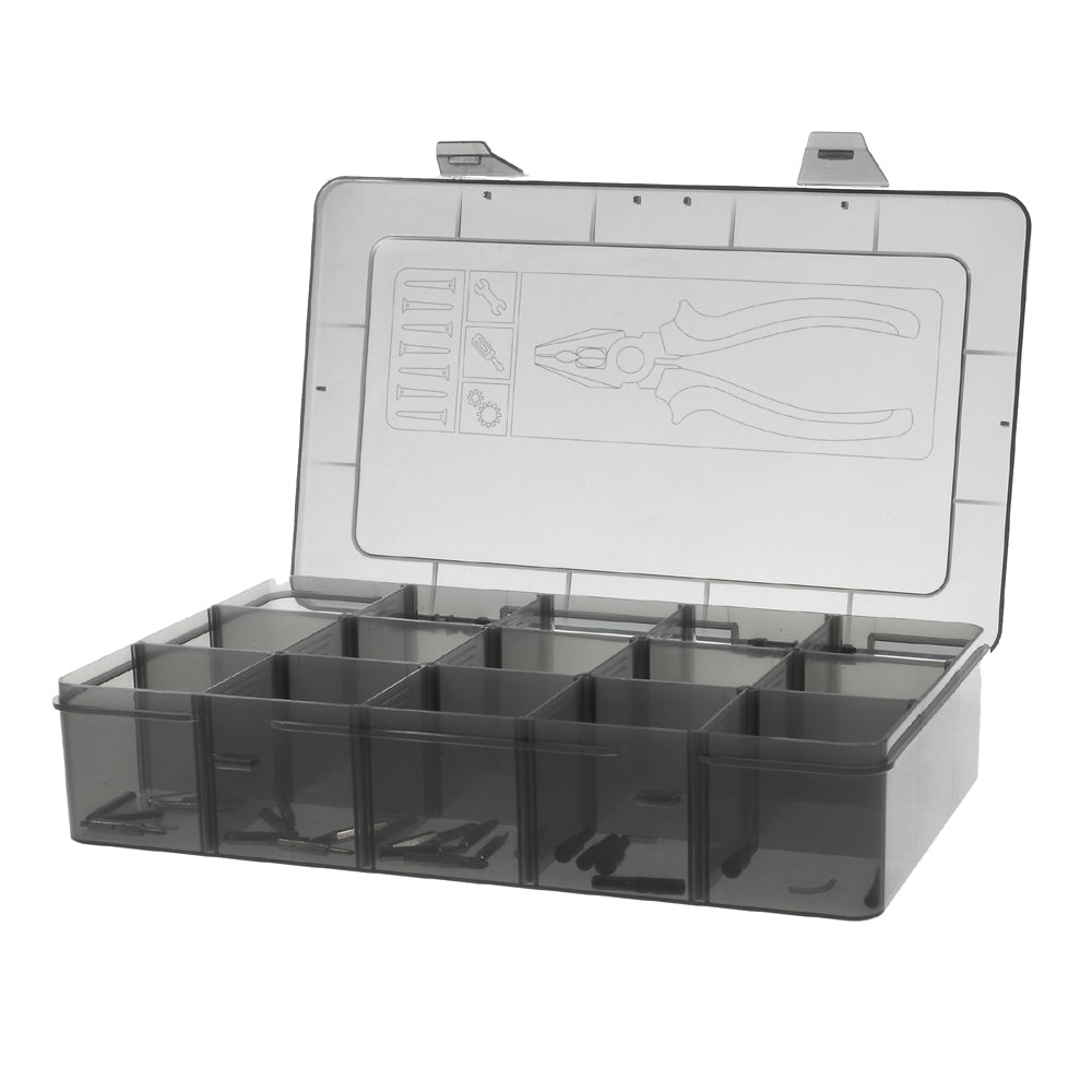 Detachable 15 Grids Plastic Storage Case Organizer for Screws Beads Gadgets Etc