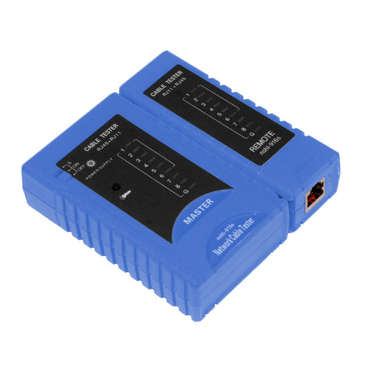 NSHI-916s RJ45 + RJ11 Network LAN Cable Tester - Blue