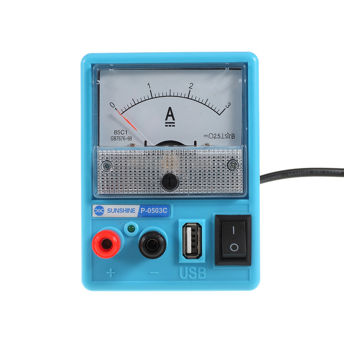 Uniqkart P-0503C Mini 5V 3A Regulated DC Power Supply SMPS for Cellphone Repair