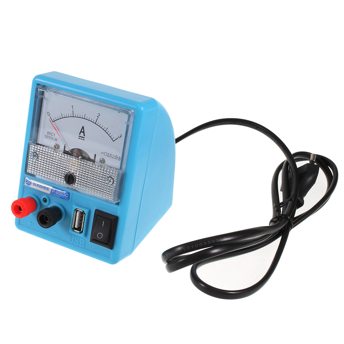 Uniqkart P-0503C Mini 5V 3A Regulated DC Power Supply SMPS for Cellphone Repair