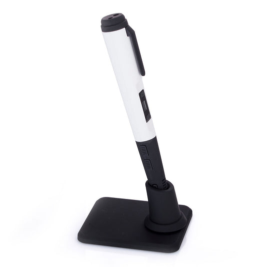 Intelligent 3D Printing Pen with LCD Display F10 for Doodling, Art &amp; Craft Making - White
