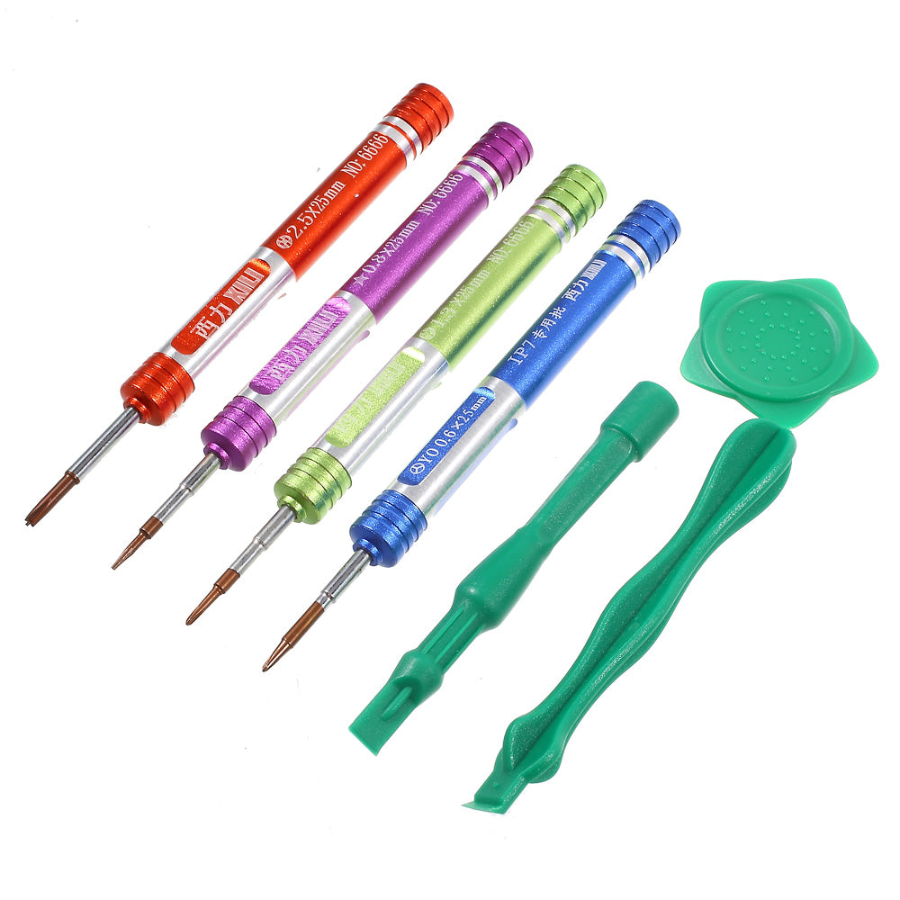 XILI 7-in-1 Screwdriver Pry Disassemble Tool Kit for iPhone 7