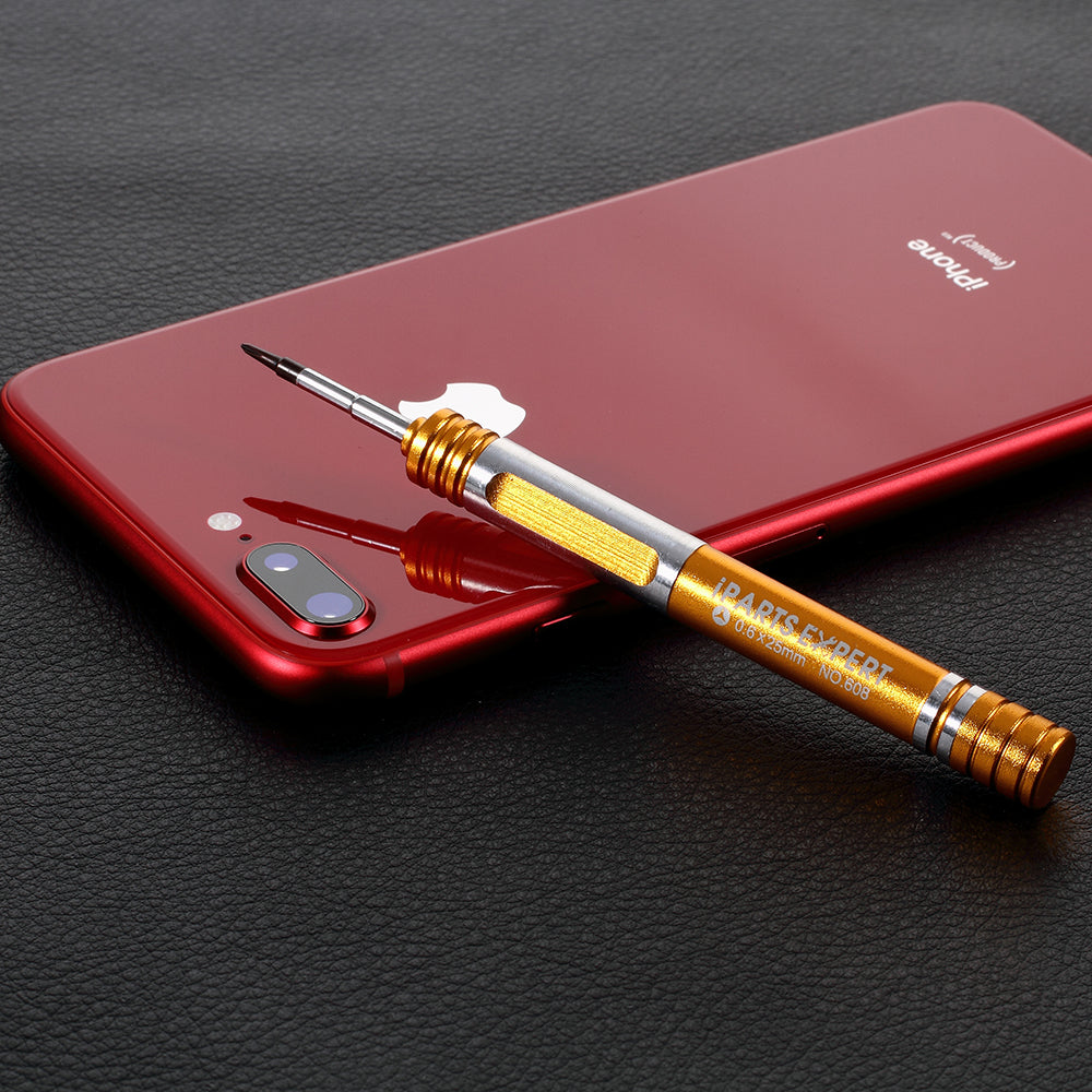 Tri-point Y0.6 x 25mm Repair Screwdriver Tool for iPhone 7 - Yellow