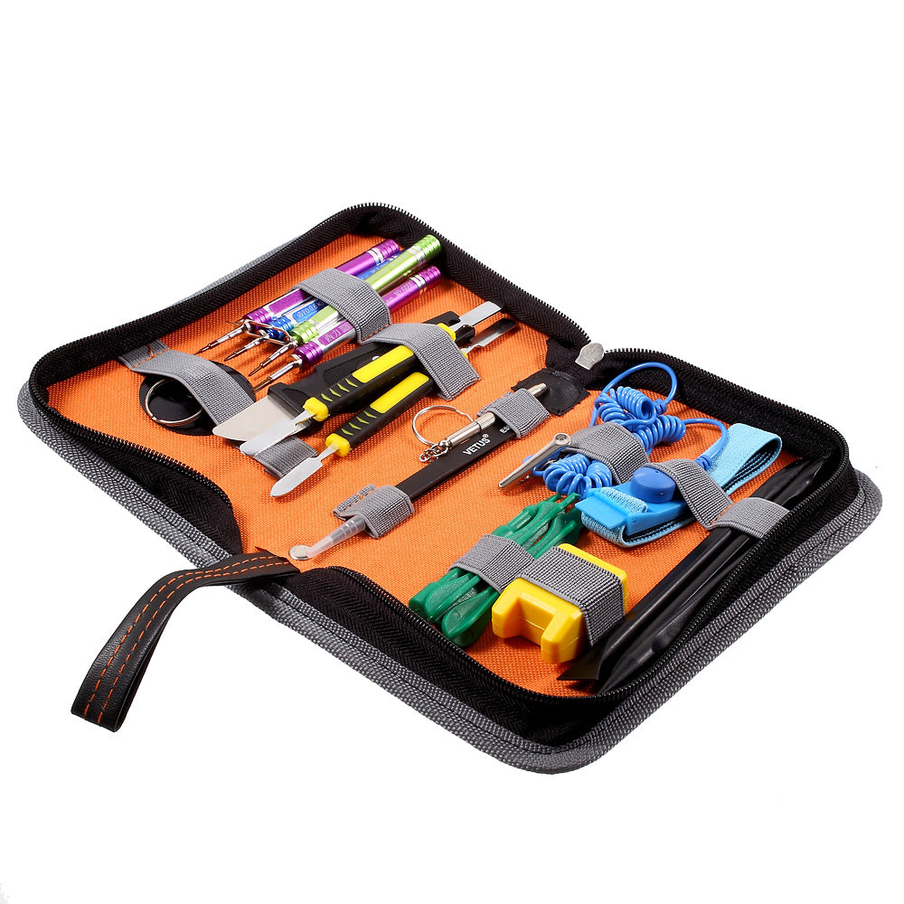 19-In-1 Screwdriver Spudger Opening Repair Tool Kit for iPhone 7/6s/6/5s Etc
