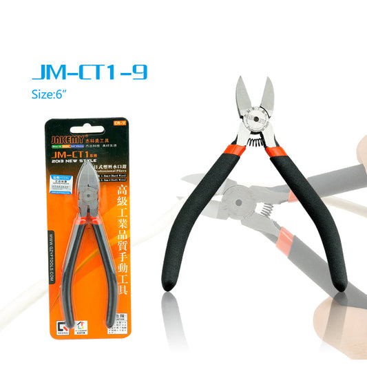 Jakemy JM-CT1-9 6.0-inch Japanese Style Plastic Cutter Pliers