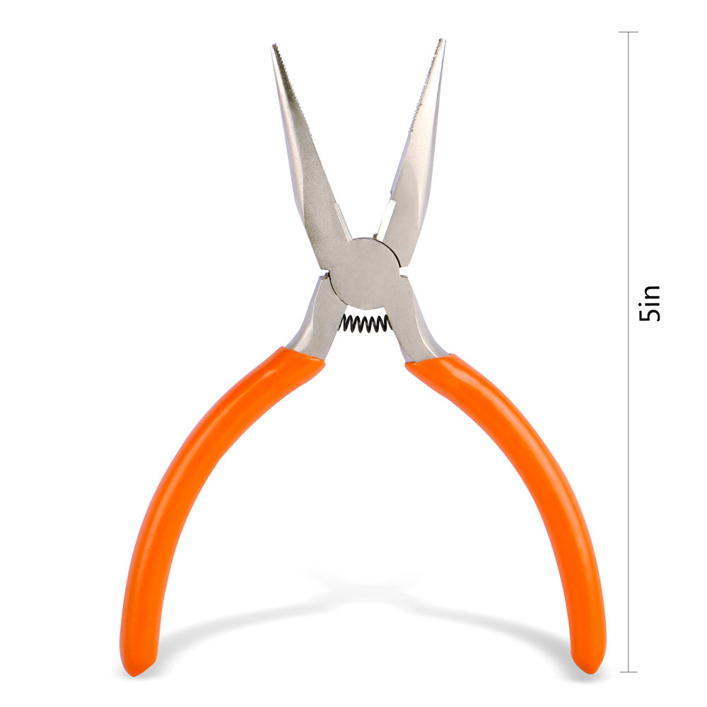Jakemy JM-CT2-1 5-inch High Strength Sharp-nose Plier Wire Cutter