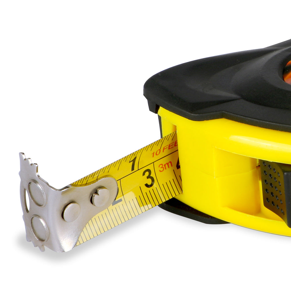 Jakemy JM-R0303 3M Double Brake Steel Measuring Tape with Magnet - Black
