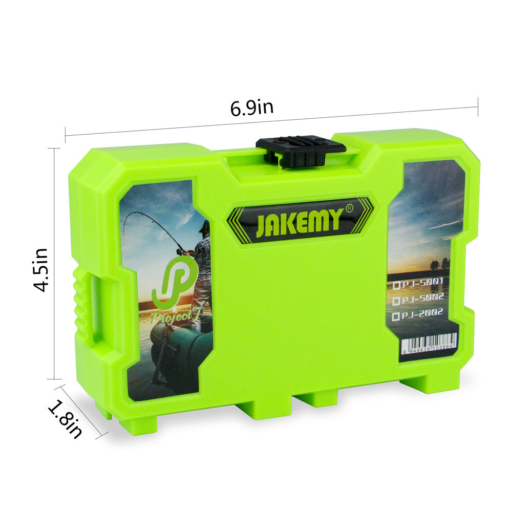 Jakemy Plastic Storage Box Adjustable Organizer Container Case JM-PJ2002