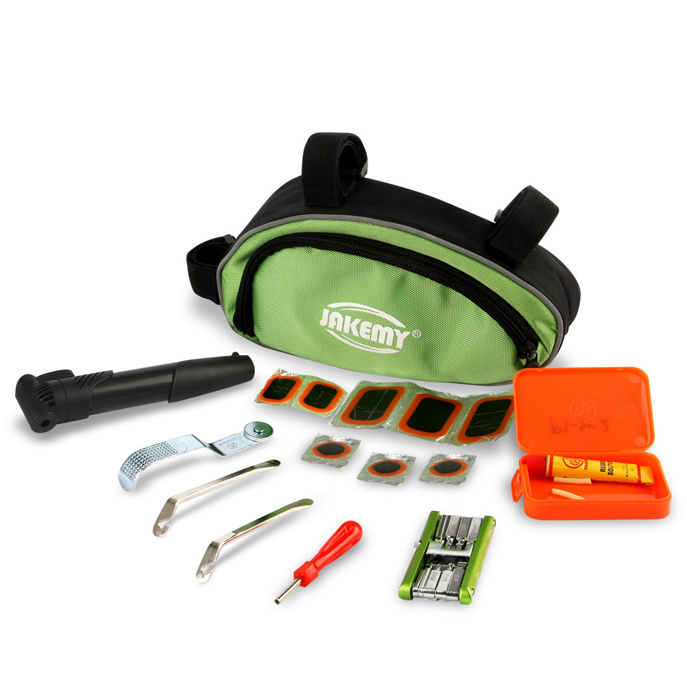 Jakemy JM-PJ4001 Multifunctional Bike Tyre Repairing Tool Kit