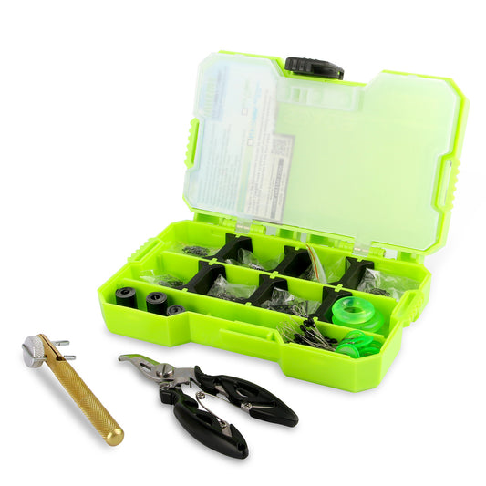 Jakemy Fishing Accessories Tool Kit with Storage Box + Fishing Pliers JM-PJ5002
