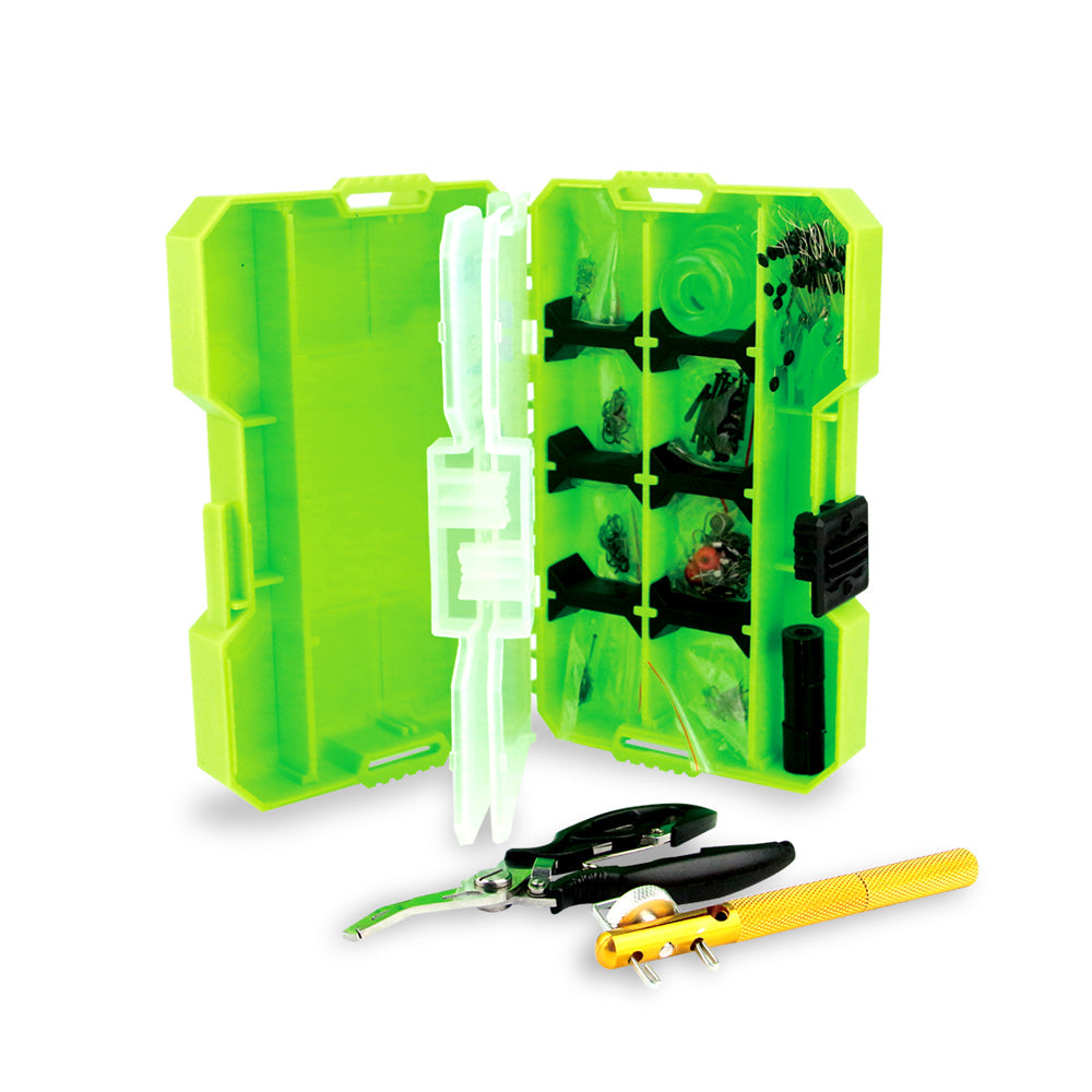Jakemy Fishing Accessories Tool Kit with Storage Box + Fishing Pliers JM-PJ5002