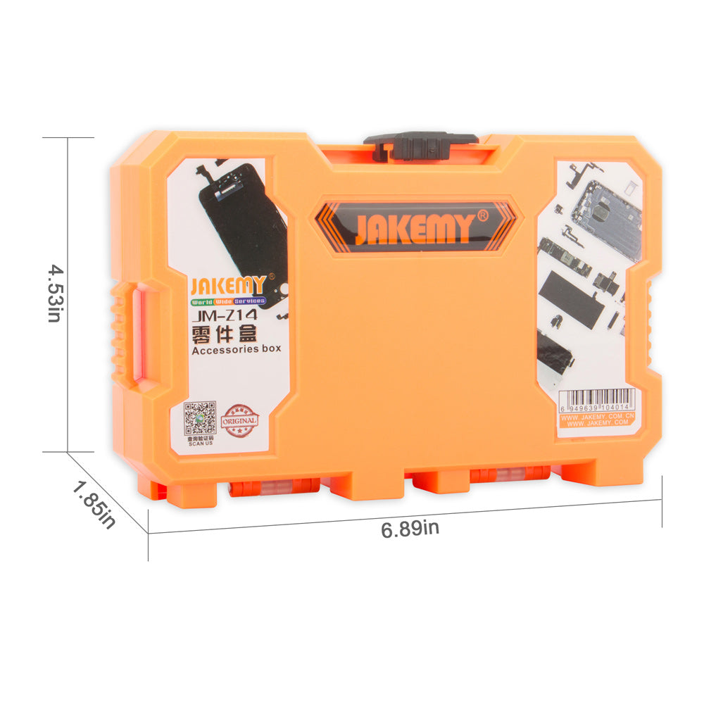 Jakemy JM-Z14 Durable Parts Storage Container Box, Size: 175 x 115 x 47mm