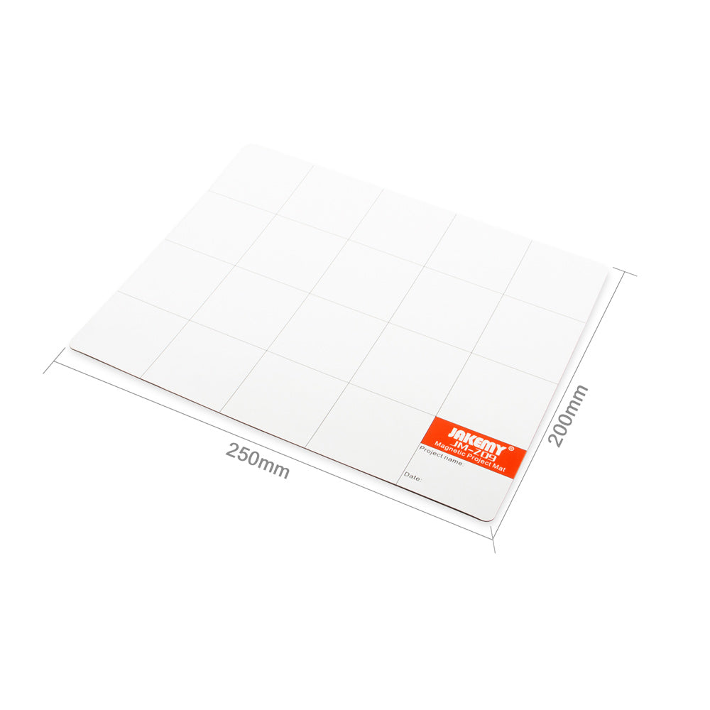 Jakemy JM-Z09 Writing Magnetic Parts Absorption Mat with Marker Pen, Size: 20 x 25cm