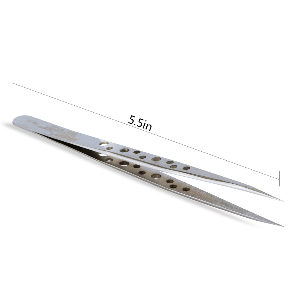 Jakemy T6-11 Anti-static Anti-magnetic Long Pointed Tip Tweezer