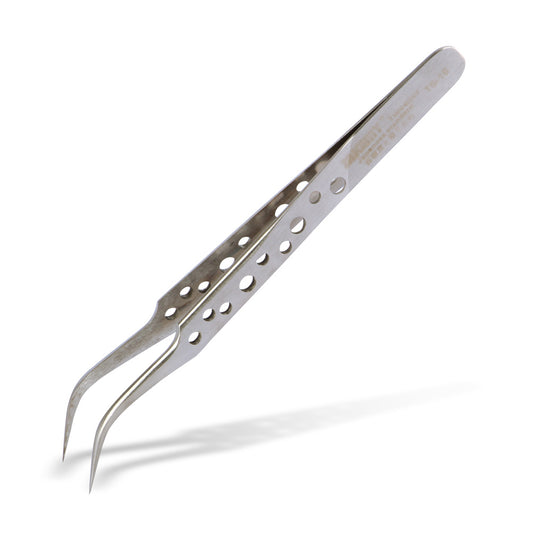 Jakemy T6-T15 Anti-static Anti-magnetic Curved Tip Tweezer