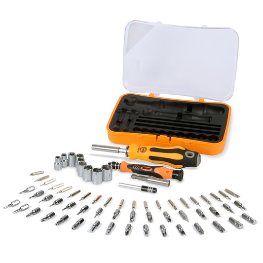 Jakemy JM-6098 66-in-1 Handle Screwdriver Tools Screw Driver Socket Extension Bar Repair Tool