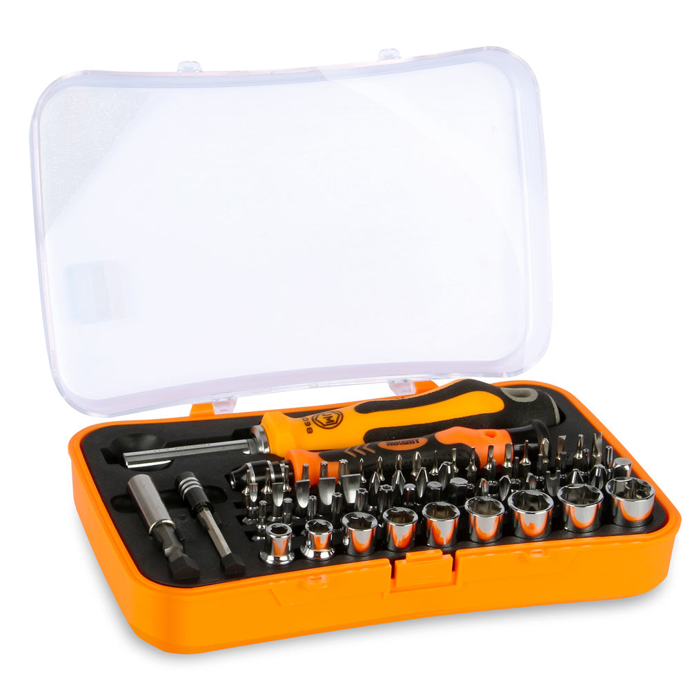 Jakemy JM-6098 66-in-1 Handle Screwdriver Tools Screw Driver Socket Extension Bar Repair Tool