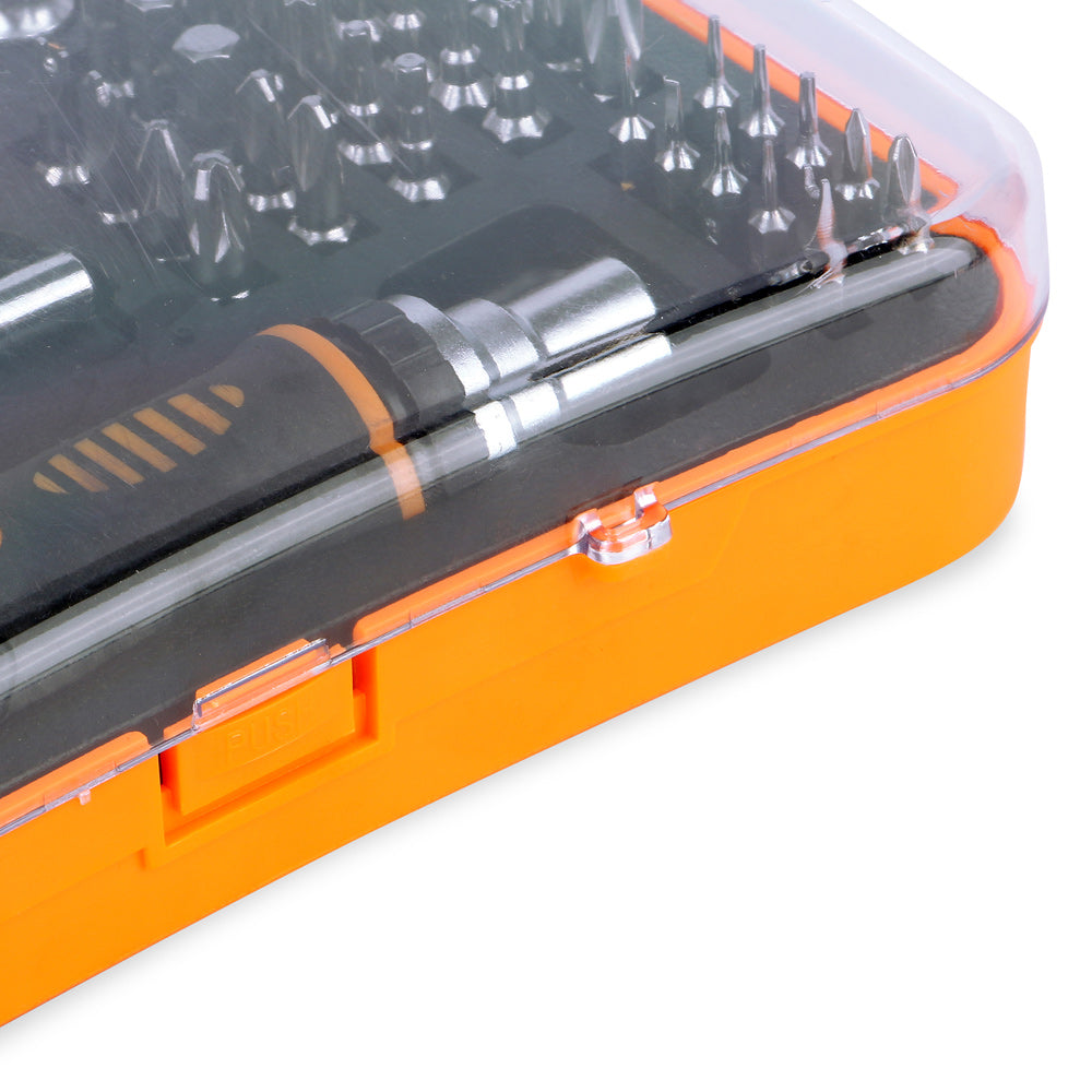 Jakemy JM-6101 53-in-1 Mobile Computer Bicycle Household Ratchet Hand Tools Mini Pocket Screwdriver Bits Set