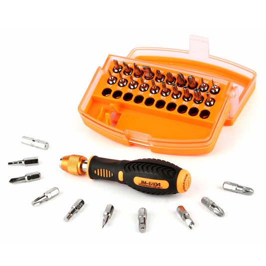 Jakemy JM-6104 31-in-1 Screwdriver Set Altitude Demolished Home Repair Tool Kit