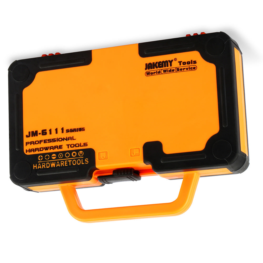 Jakemy JM-6111 69-in-1 Precision Screwdriver Hardware Repair Open Tools Demolition Kit