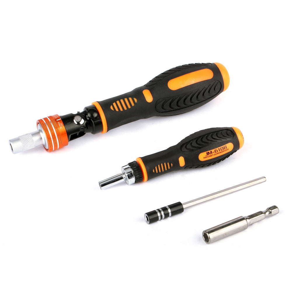 Jakemy 79-in-1 Speedy Labor-saving Ratchet Tool Set with 1/4 Socket Connector (JM-6108)