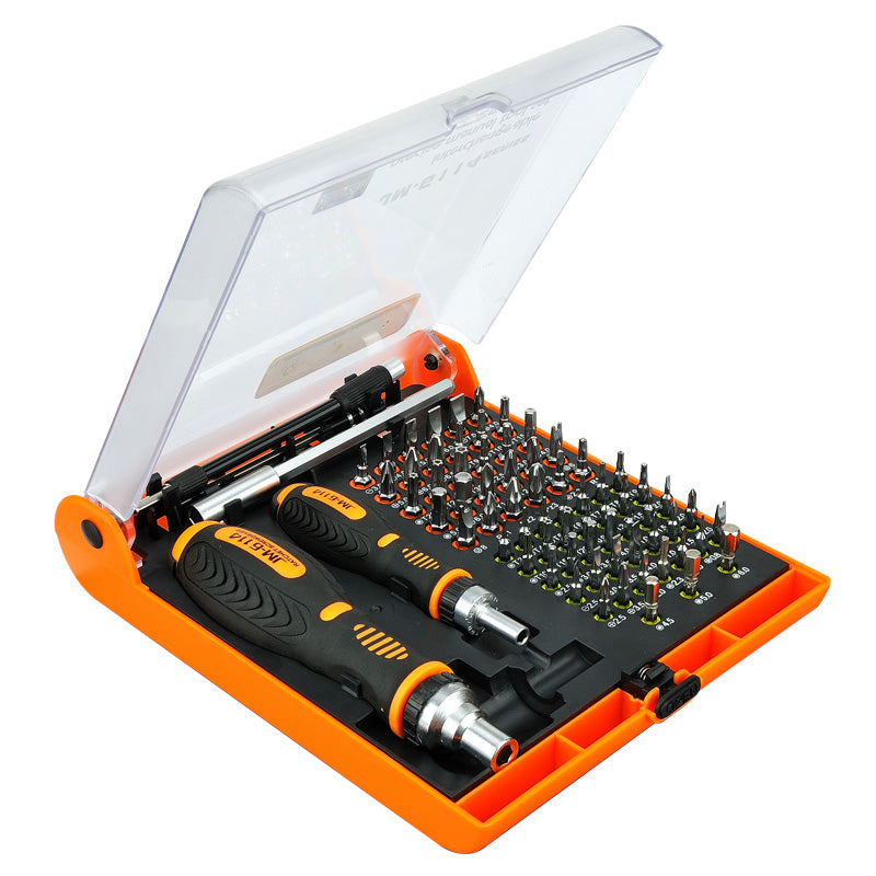 Jakemy 73-in-1 Professional Precise Screwdriver Hardware Tool Set (JM-6114)