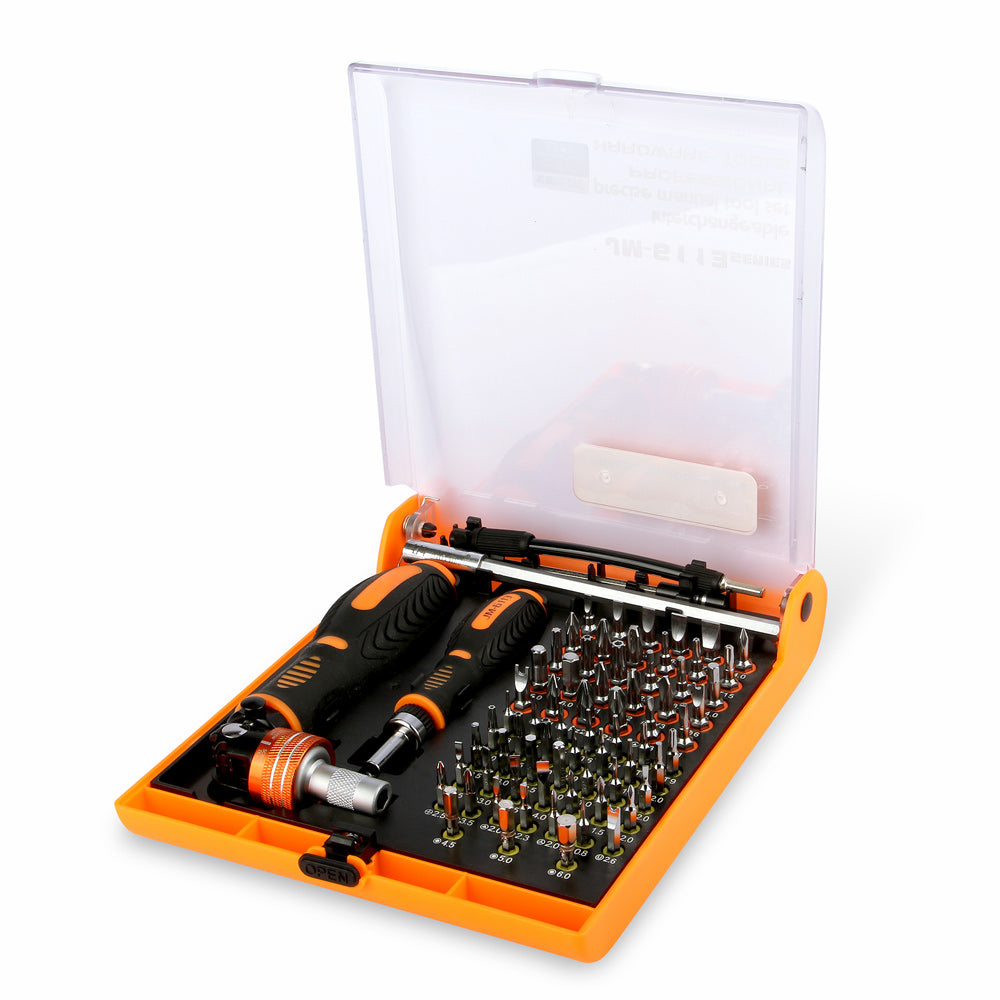 Jakemy JM-6113 72-in-1 Multi-purpose Precision Screwdriver Set Hardware Tool