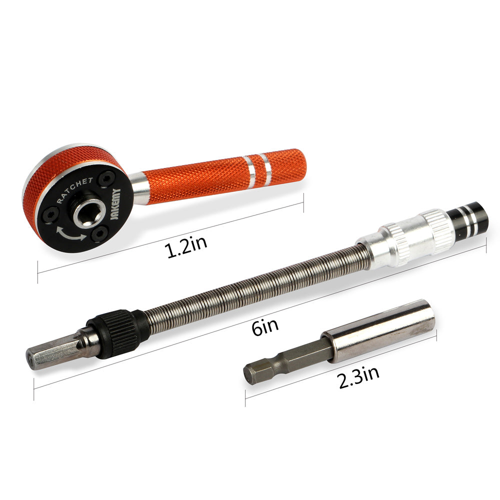 Jakemy JM-6119 19 in 1 Multipurpose Precision Screwdriver Ratchet Repair Tools Kit