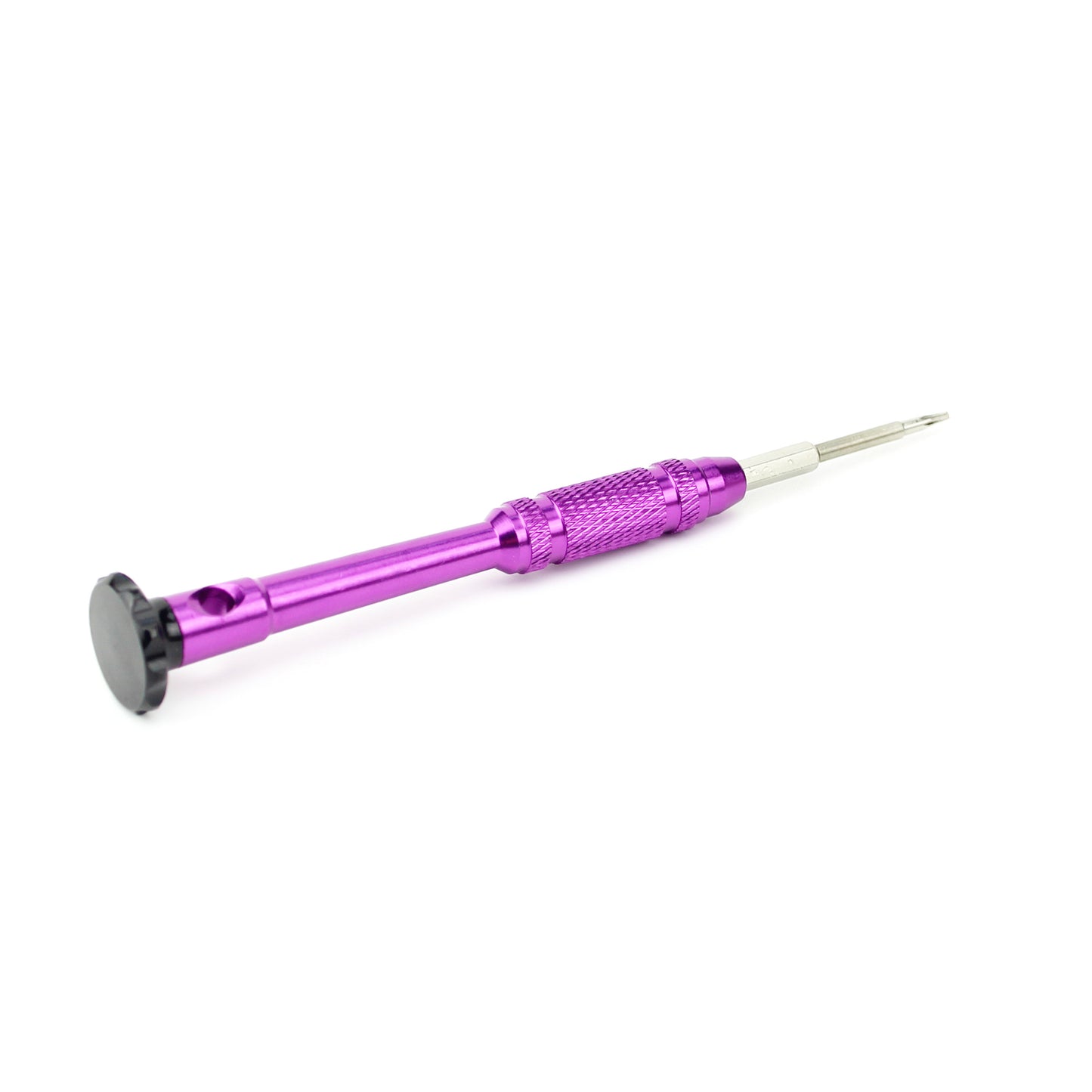 10-in-1 Professional Anti-slip Handle with Philips Slotted Pentagon Torx Screwdriver Bits - Purple
