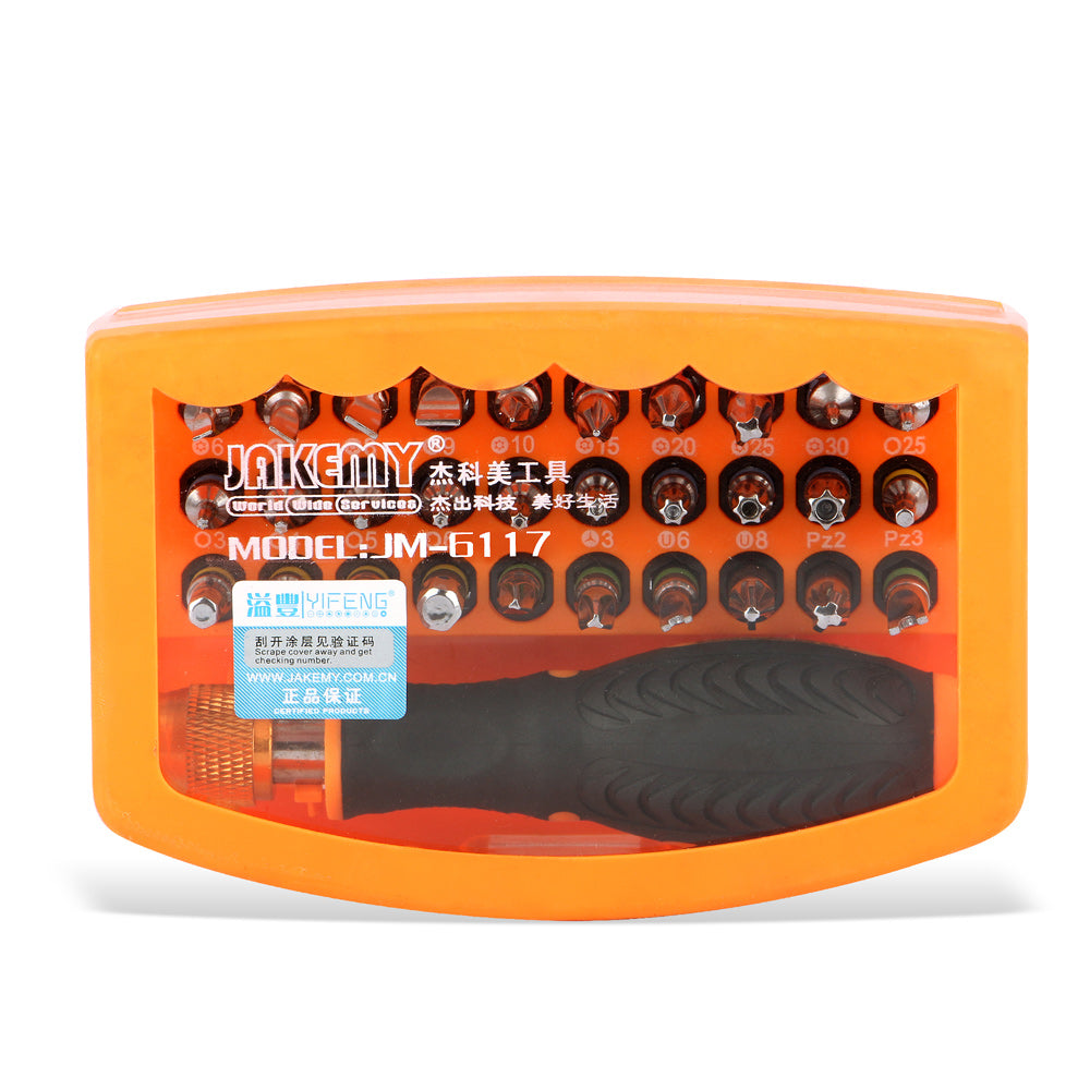 Jakemy JM-6117 31-In-1 Screwdriver Set Household Maintenance Tools