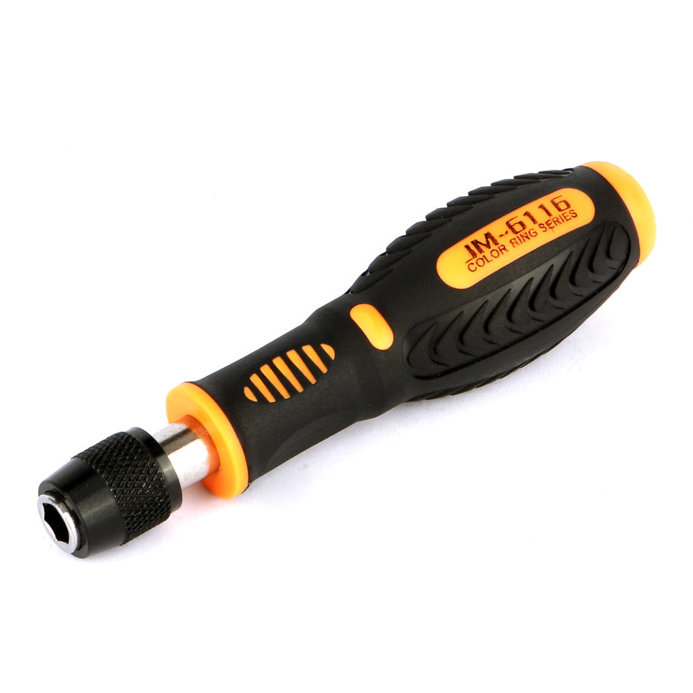 Jakemy JM-6116 31-In-1 Screwdriver Kit with 6.3x29mm Bits for Household Maintenance