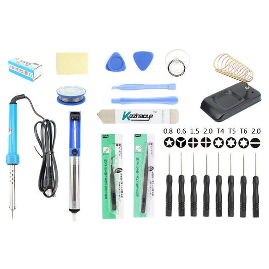 JF-8120 22-in-1 Electric Soldering Iron Station Tool Kit Phone Disassembly Repair Set