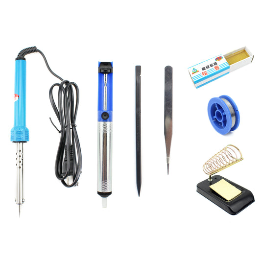 JF-8123 8-in-1 30W Electric Soldering Iron Station Phone Repair Tool Kit