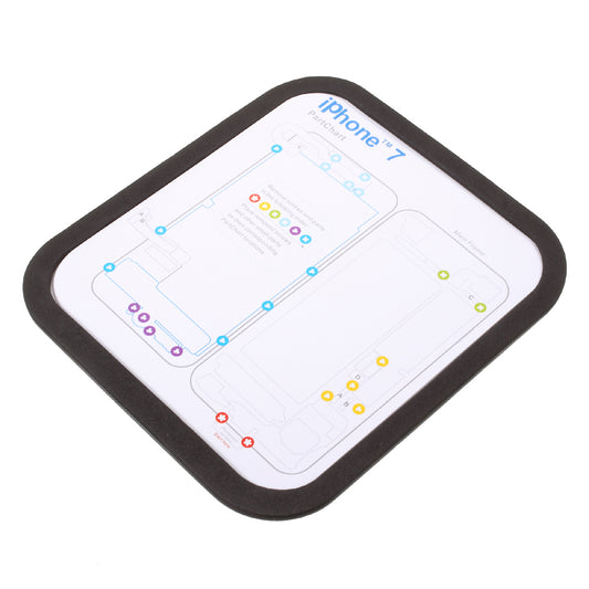 Professional Magnetic Screw Keeper Mat Repair Tools for iPhone 7/7 Plus/6s/6s Plus/6/6 Plus