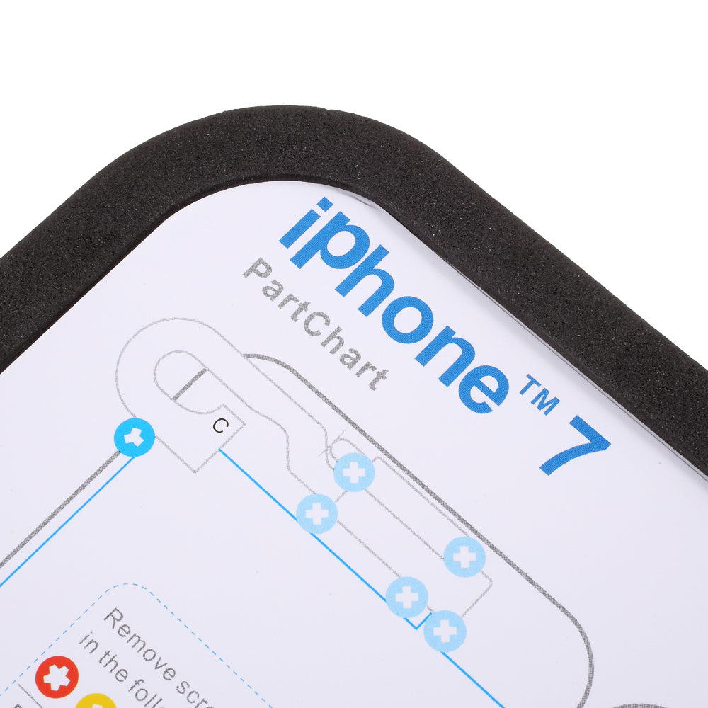 Professional Magnetic Screw Keeper Mat Repair Tools for iPhone 7/7 Plus/6s/6s Plus/6/6 Plus