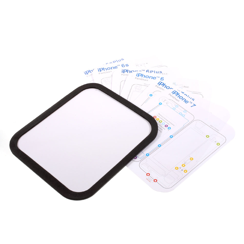 Professional Magnetic Screw Keeper Mat Repair Tools for iPhone 7/7 Plus/6s/6s Plus/6/6 Plus