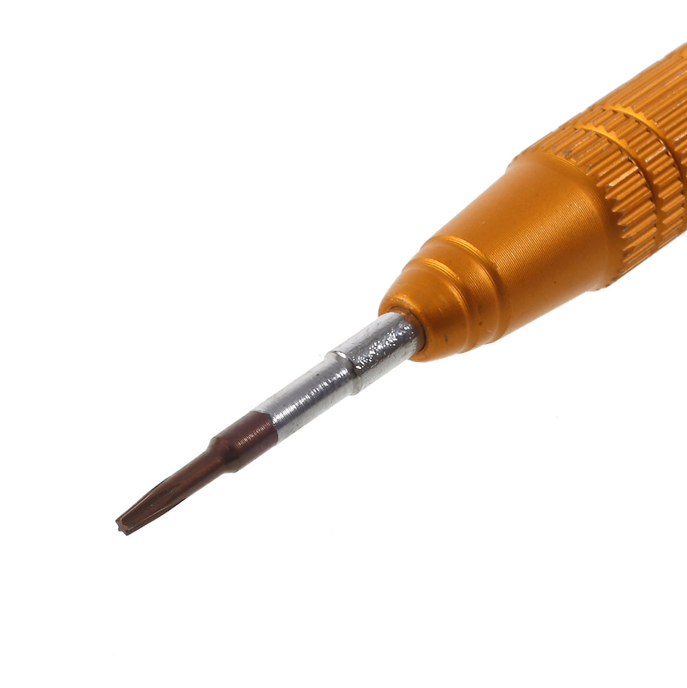 NO.658 Non-slip Handle 1.2 x 25mm 5 Point Star Screwdriver Repair Tool