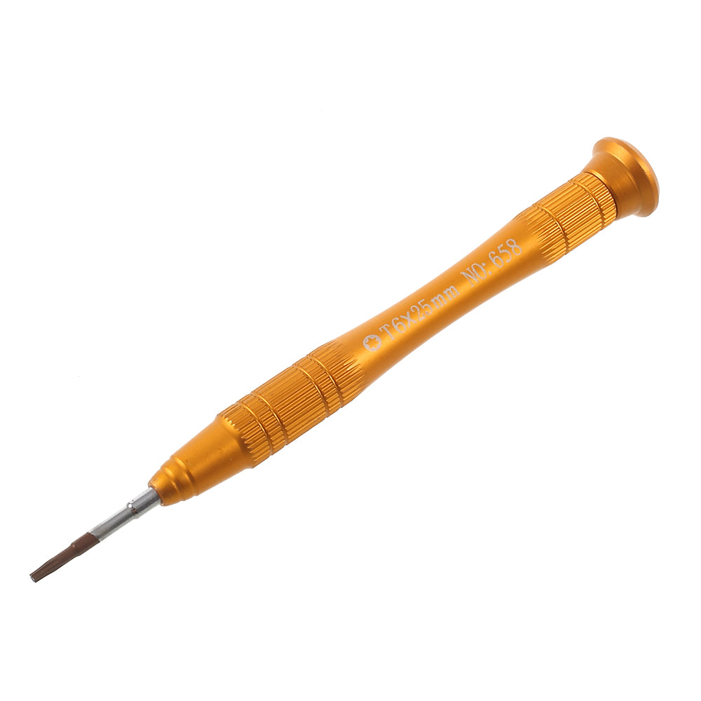 NO.658 T6 x 25mm Torx Screwdriver with Non-slip Handle