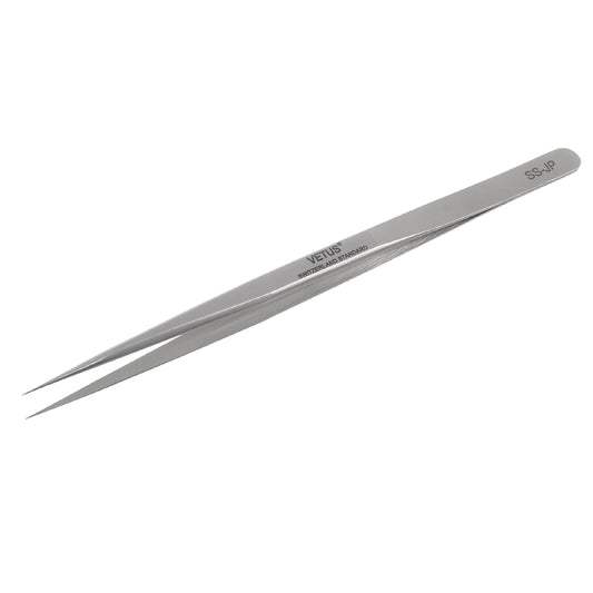 VETUS High Strength Stainless Steel Long Pointed Tip Tweezers (SS-JP)