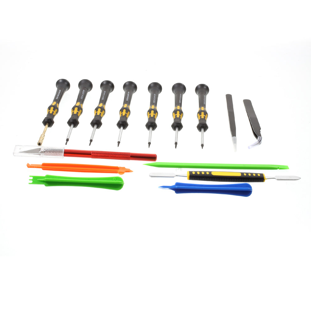 Professional 16-in-1 Screwdriver Pry Disassemble Repair Tool Kit Set