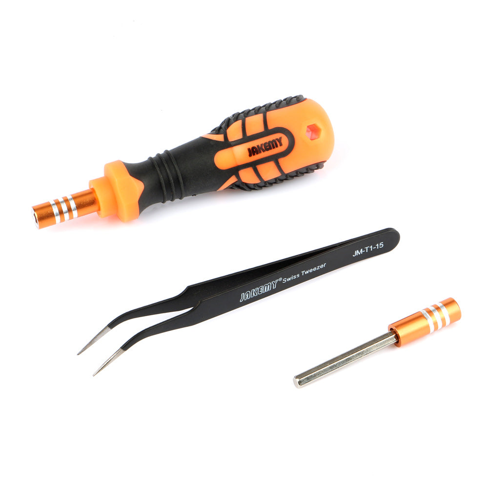 Jakemy 33-in-1 Versatile Hardware Screwdriver Tool Kit CR-V Steel Bits (JM-8101)