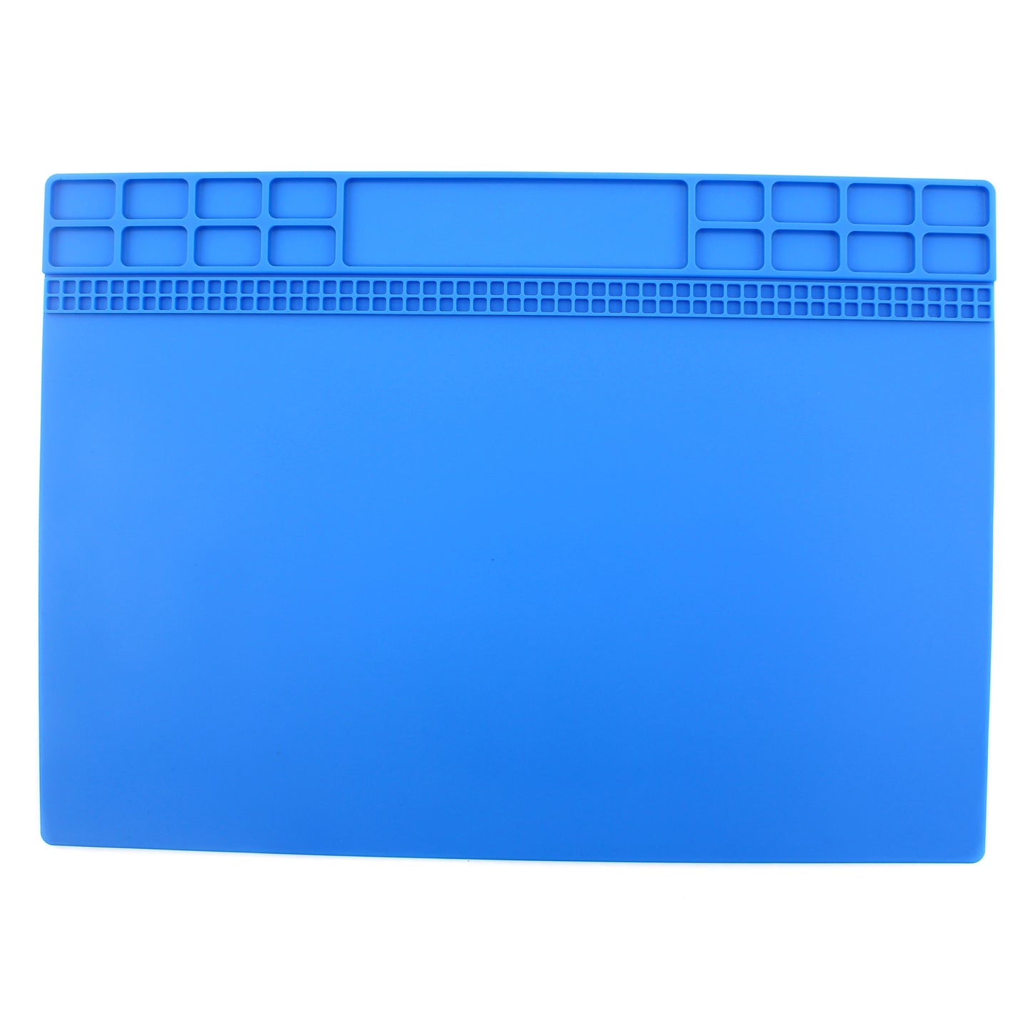 Soldering Station Pad Heat Insulation Silicone Mat Maintenance Platform for Phone Repair - Dark Blue