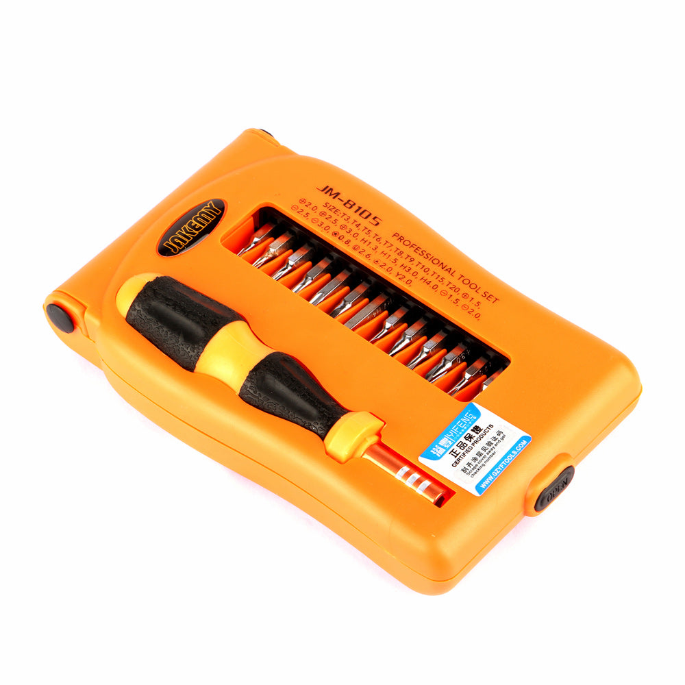 Jakemy 27-in-1 Cellphone Digital Repair Repairing Screwdriver Tool Kit (JM-8105)