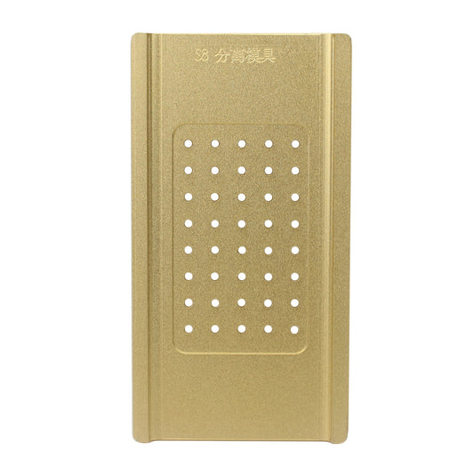 Curved LCD Touch Screen Aluminium Alloy Separator Mould for Samsung Galaxy S8 SM-G950 - Gold Color
