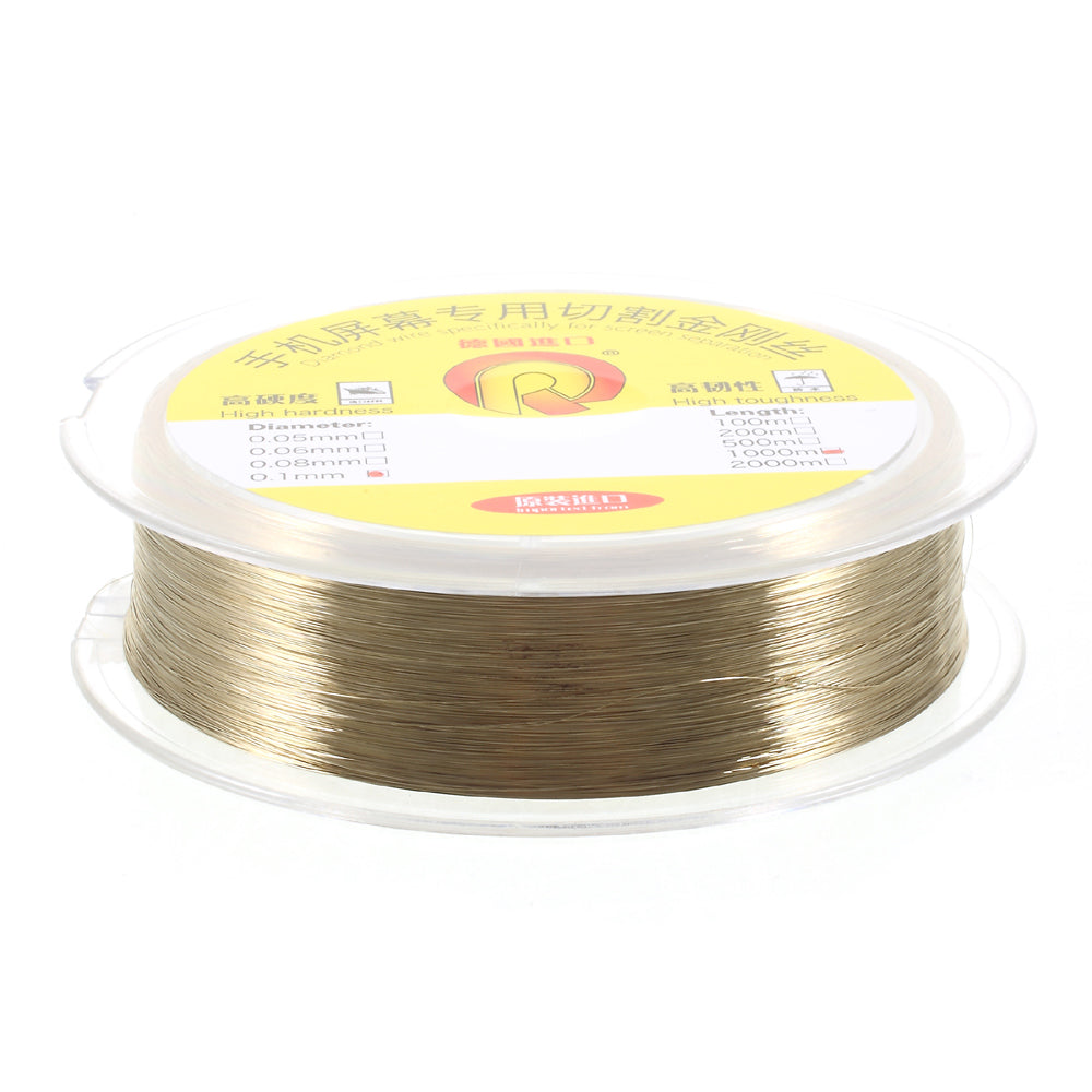 1000m Diamante Wire for Mobile Phone LCD Screen Separation - Diamater: 0.1mm