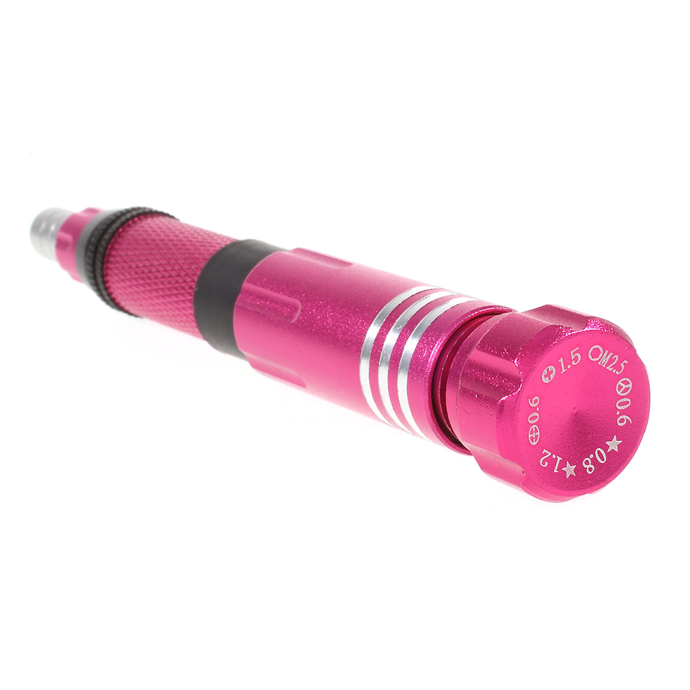 6-in-1 Professional Screwdriver Opening Tool Set for iPhone 7 - Rose