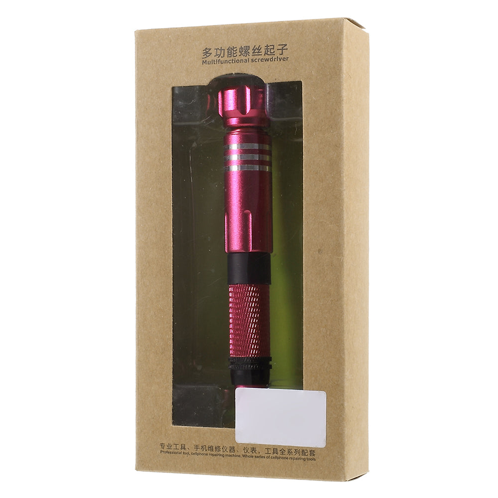 6-in-1 Professional Screwdriver Opening Tool Set for iPhone 7 - Rose